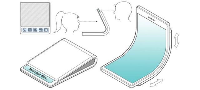 Samsung Galaxy X ar putea primi un ecran secundar ascuns, conform unui nou brevet; Iată detalii