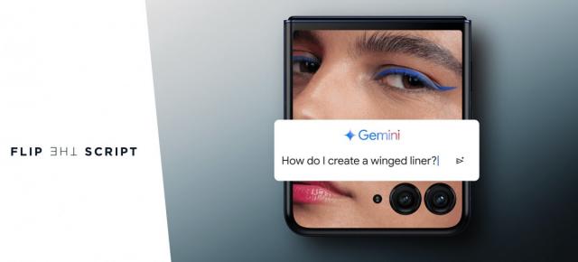 Motorola aduce Google Gemini pe ecranul extern de pe telefoanele pliabile RAZR 50