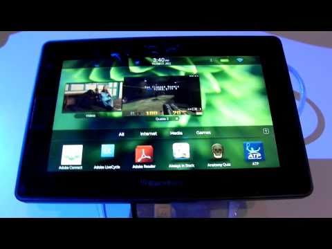 BlackBerry PlayBook Hands-On - Mobilissimo TV