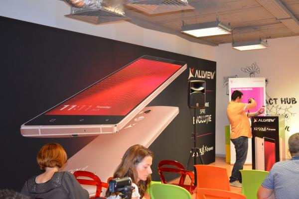 Allview X2 Xtreme - Fotografii de la lansare