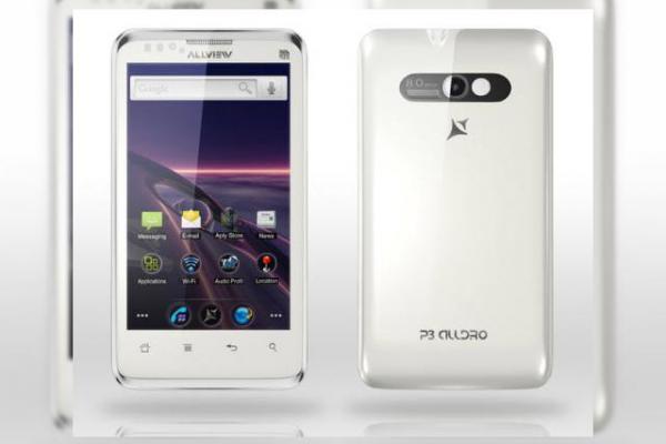 Allview P3 Alldro, acum și În varianta de culoare albă: dual SIM cu Android și design elegant