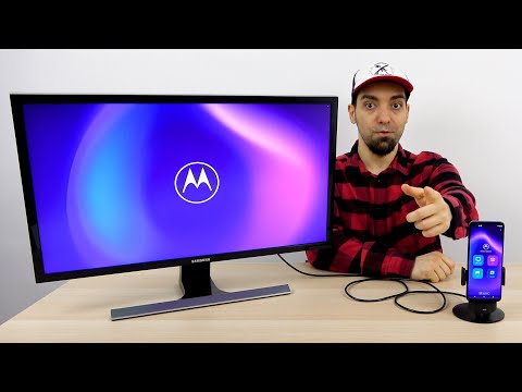 Motorola Ready For, demonstrație video de funcționare pe telefonul Motorola Moto G100