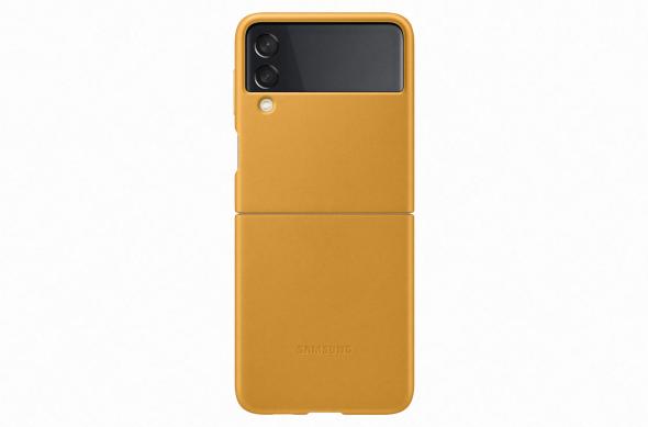 Samsung Galaxy Z Flip 3 - Fotografii oficiale: 01_068ef-vf711l_002_front_mustard_210719_H.jpg