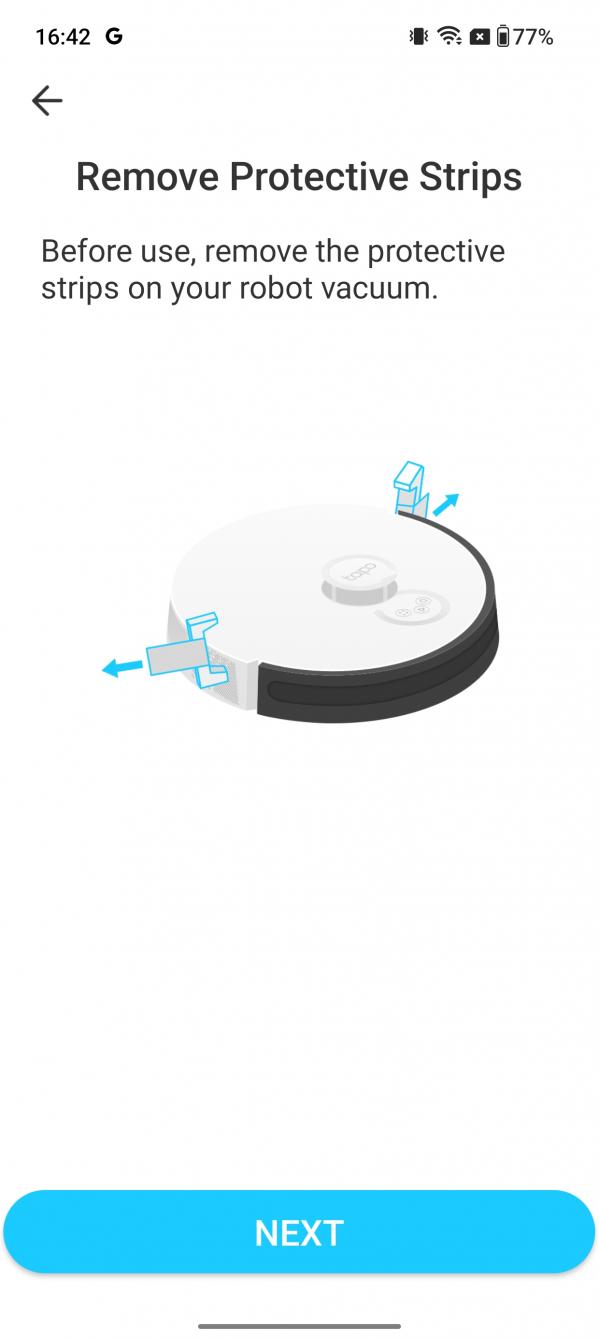 TP-Link Tapo RV30 Plus - Aplicație