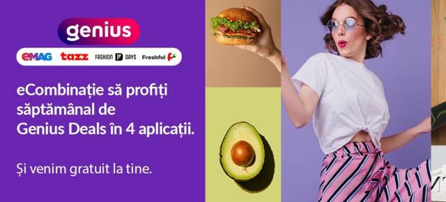 Promoțiile Genius Deals de weekend sunt acum la eMAG: Rechizite școlare, smart TV-ur, produse pentru casă, îmbrăcăminte și accesorii auto cu până la 30% discount