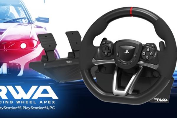 E LUNI e AMAZON: Volanul de curse HORI RWA Apex pentru PlayStation 5, PS4 și PC – Experiență de simulare autentică la un preț imbatabil