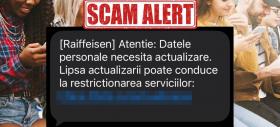 Un nou scam apare la orizont! SMS-ul de la „bancă” care îți cere actualizarea datelor
