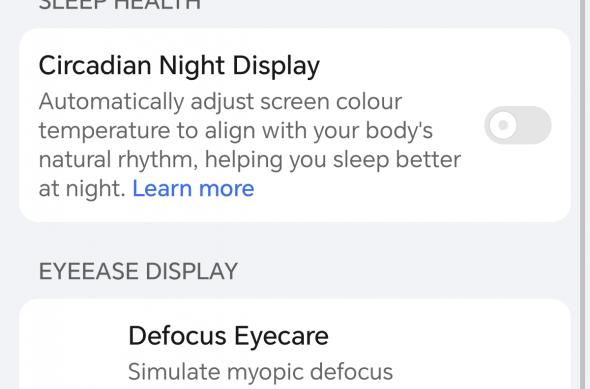 Honor Magic8 Lite - Setări Ecran: UI-Ecran (1).jpg