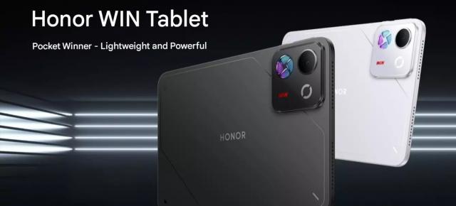 HONOR WIN Tablet e o bestie de gaming: ecran OLED la 240 Hz, Snapdragon 8 Elite Gen 5 și baterie de 10.000 mAh