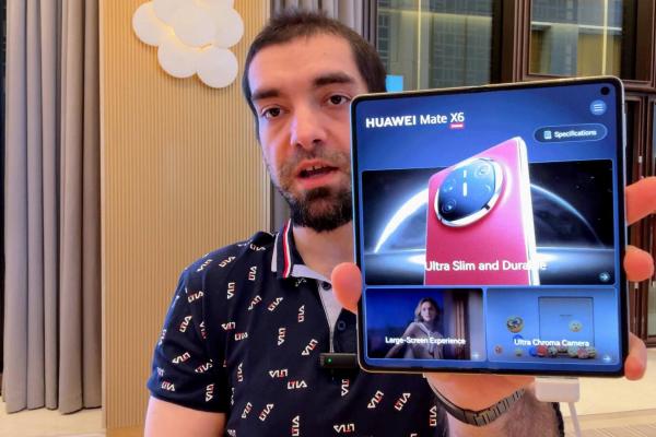 Lansare HUAWEI Mate X6 în Dubai: un pliabil ultra-subțire cu camere de excepție și design premium