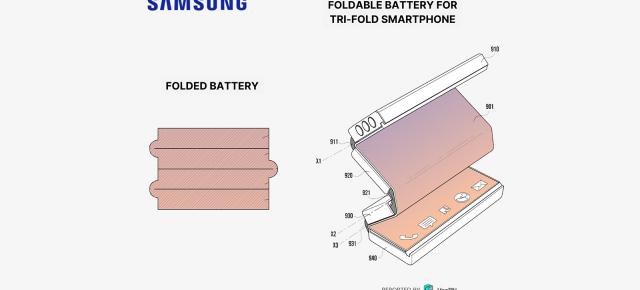 Samsung dezvoltă o baterie pliabilă, care ar putea ajunge sub capota unui smartphone triplu-pliabil