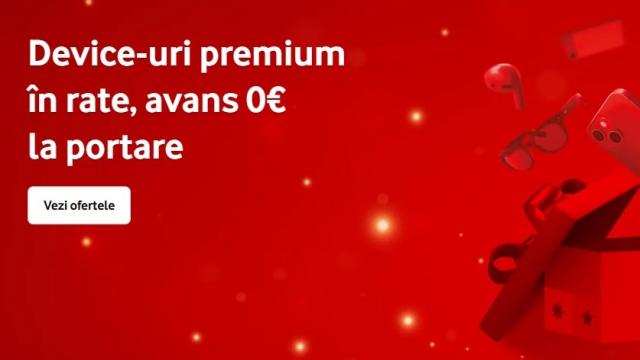 <b>La Vodafone plătești zero avans pentru telefoane noi; Oferta la portare pentru telefoane şi gadgeturi, inclusiv PS5</b>Vodafone România are o ofertă tentantă la portare în această perioadă a sărbătorilor de iarnă. E vorba despre pachete atractive, care includ telefoane şi gadgeturi, fără avans şi rate fără dobândă. Utilizatorii pot alege dintr-o selecţie largă