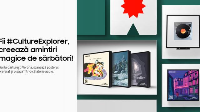 <b>Samsung și Cărturești aduc un gadget inovator în librăria Verona: Music Frame pentru cadouri de Crăciun</b>Samsung și Cărturești au lansat un parteneriat ce aduce în prim-plan Music Frame, un dispozitiv audio care combină sunetul de calitate cu designul personalizabil. Disponibil în librăria Cărturești Verona din București, Music Frame este promovat în cadrul 